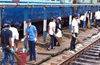Volunteers clean up central railway station